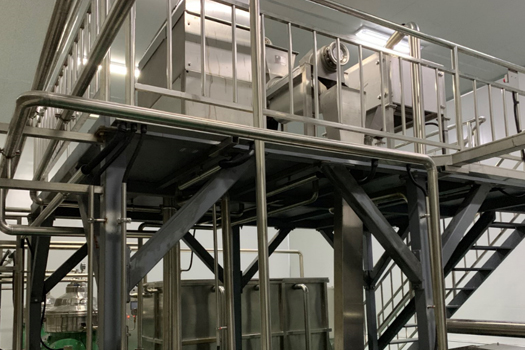 Lemon juicing production line Customer scene picture