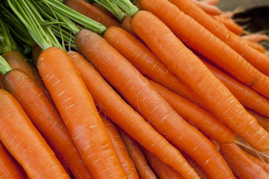 Deep processing production line of carrot
