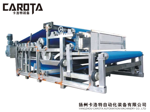 Belt type juicing equipment