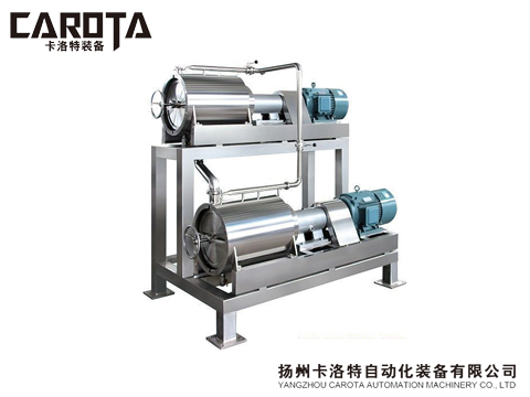 Double line pulping equipment